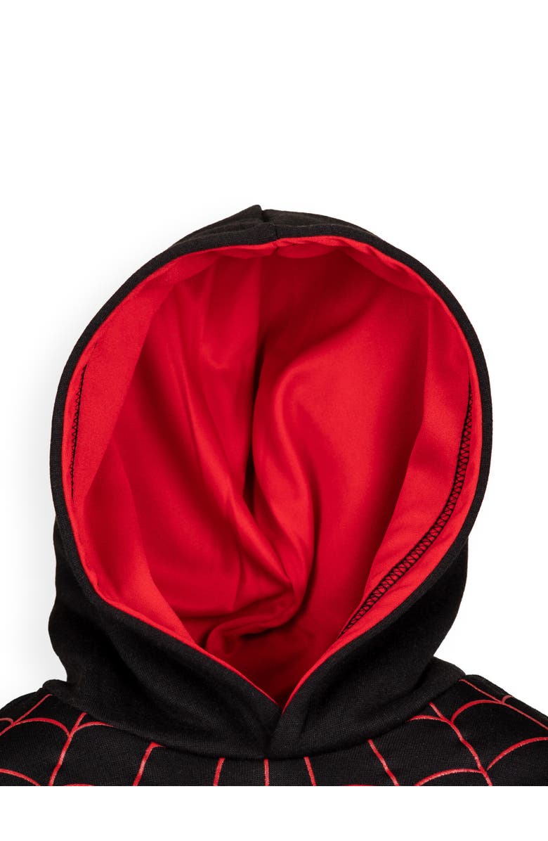 Marvel Cosplay Pullover Hoodie, Alternate, color, Miles Morales Black Black