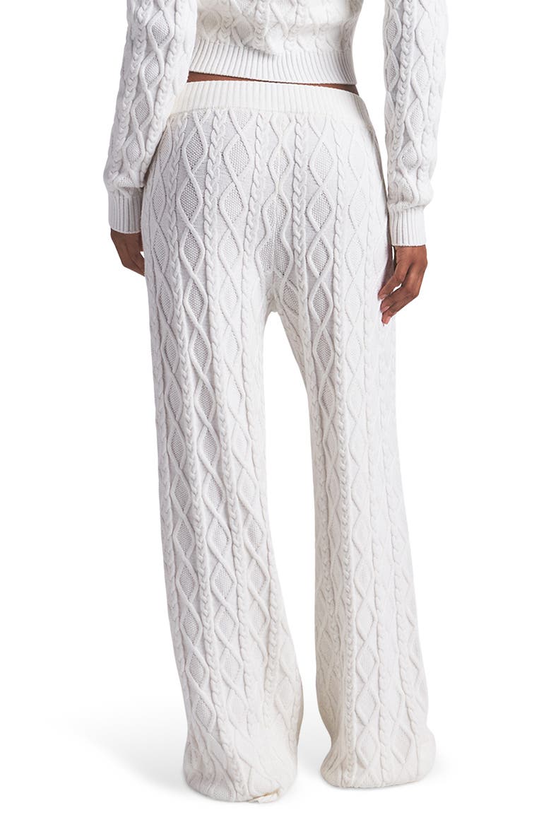 Snow Bunny Straight Leg Pants, Alternate, color, IVORY
