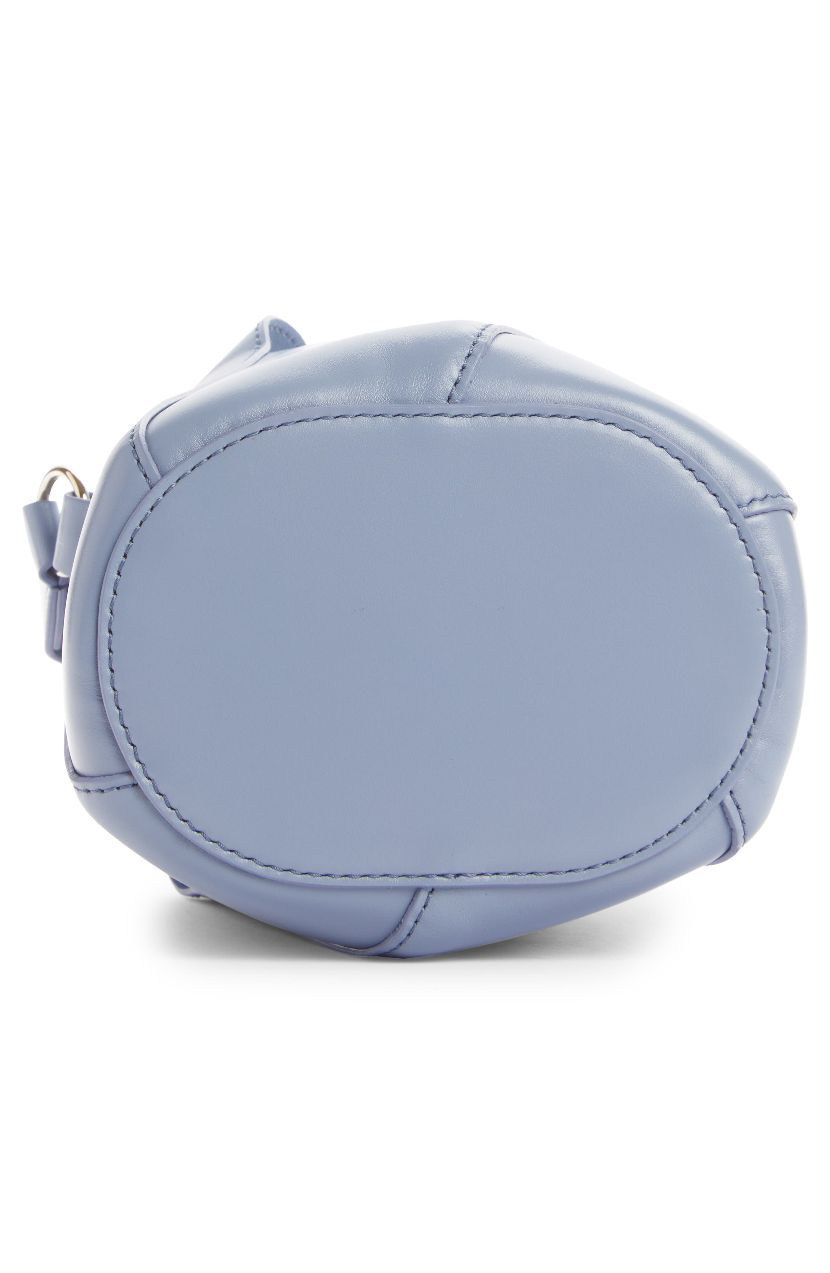 Chloé Mini Tulip Leather Bucket Bag, Alternate, color, 