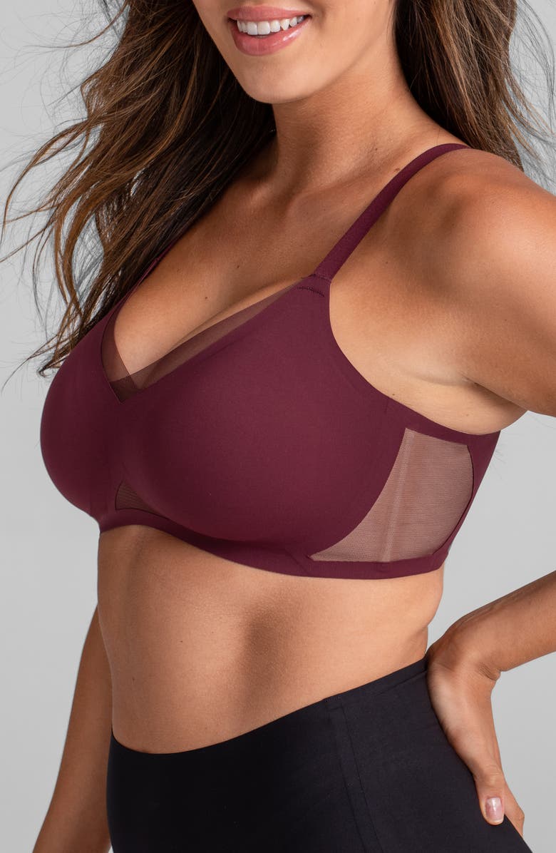 Honeylove CrossOver Wireless Bra, Alternate, color, Fig