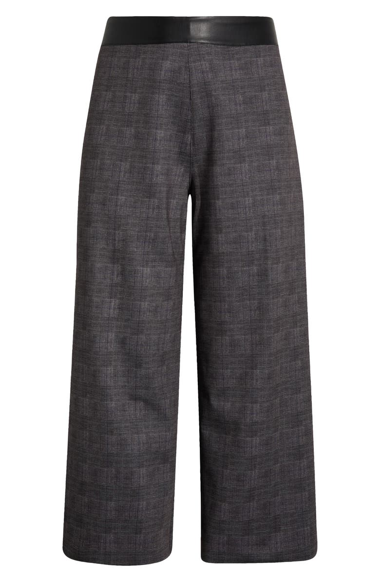 Lysse Denver High Waist Ankle Wide Leg Ponte Pants, Alternate, color, Charcoal Glen Plaid