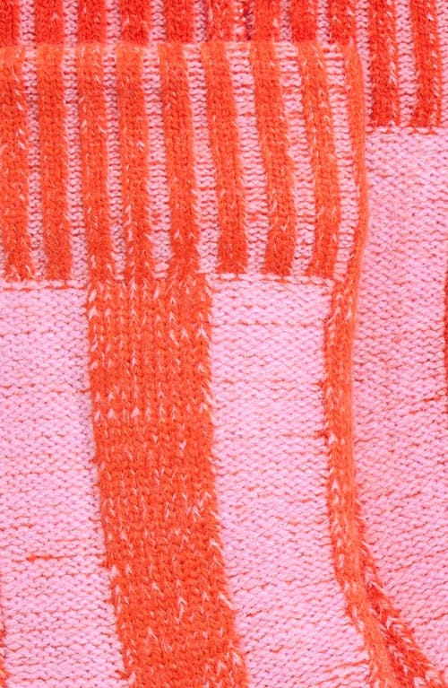 Verloop Mismatch House Crew Socks In Pink