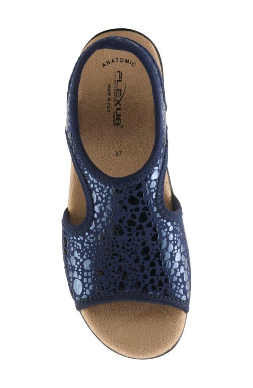 Flexus By Spring Step Nyaman Slingback Sandal In Navy