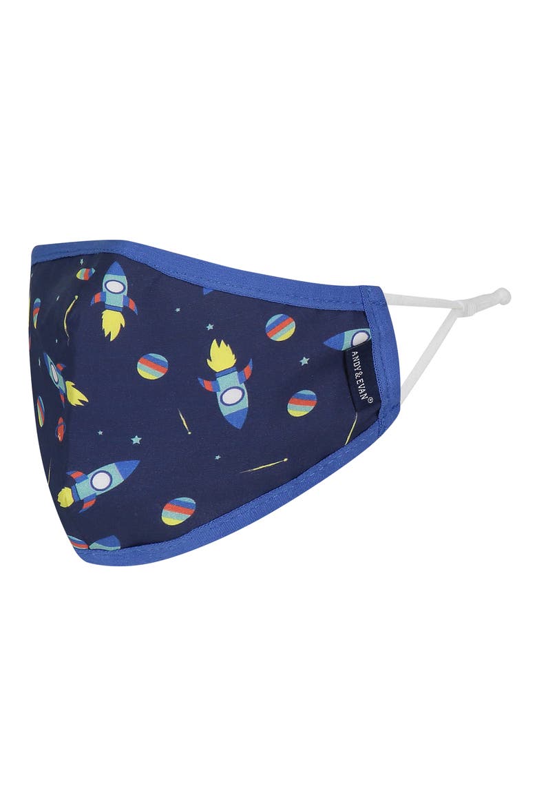 Assorted 4-Pack Kids' Face Masks, Alternate, color, NVK-NAVY
