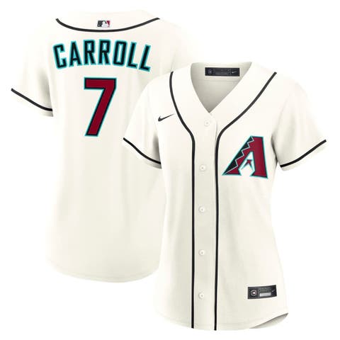Women's Nike Corbin Carroll Cream Arizona Diamondbacks Home Replica Jersey