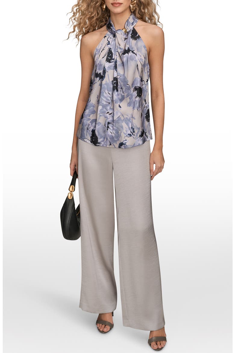 Floral Print Halter Top, Alternate, color, VAPOR/ TEMPEST MULTI