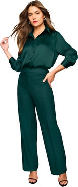 Roaman's Kate Satin Blouse