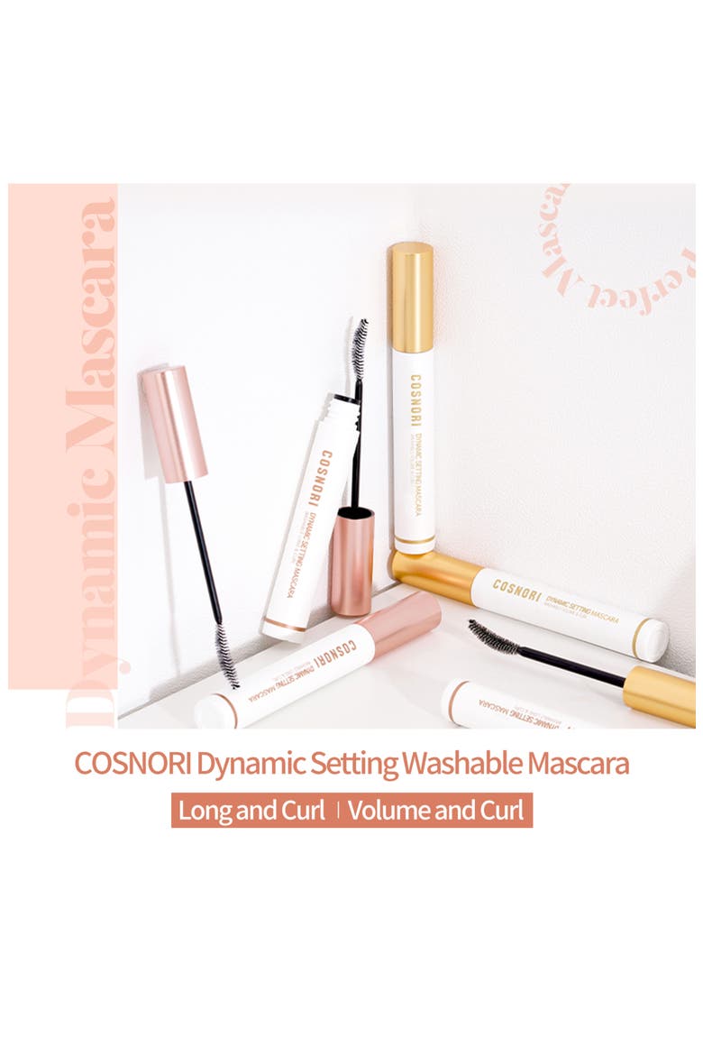 Dynamic Setting Washable Volume & Curl Mascara, Alternate, color, BLACK