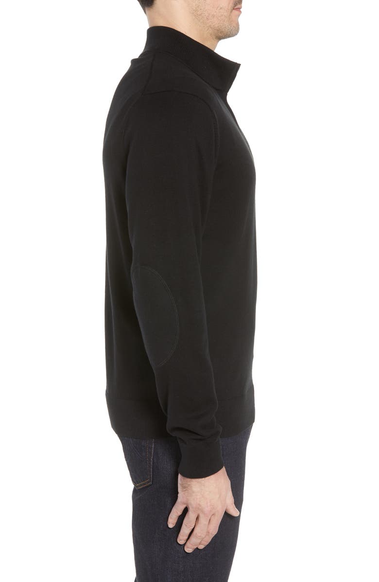 Cutter & Buck Philadelphia Eagles - Lakemont Regular Fit Quarter Zip Sweater, Alternate, color, 