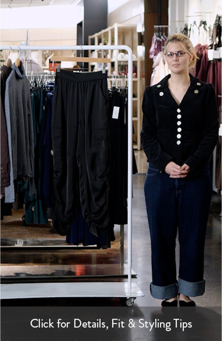 Kaye Ruched Cargo Pants, sales video thumbnail