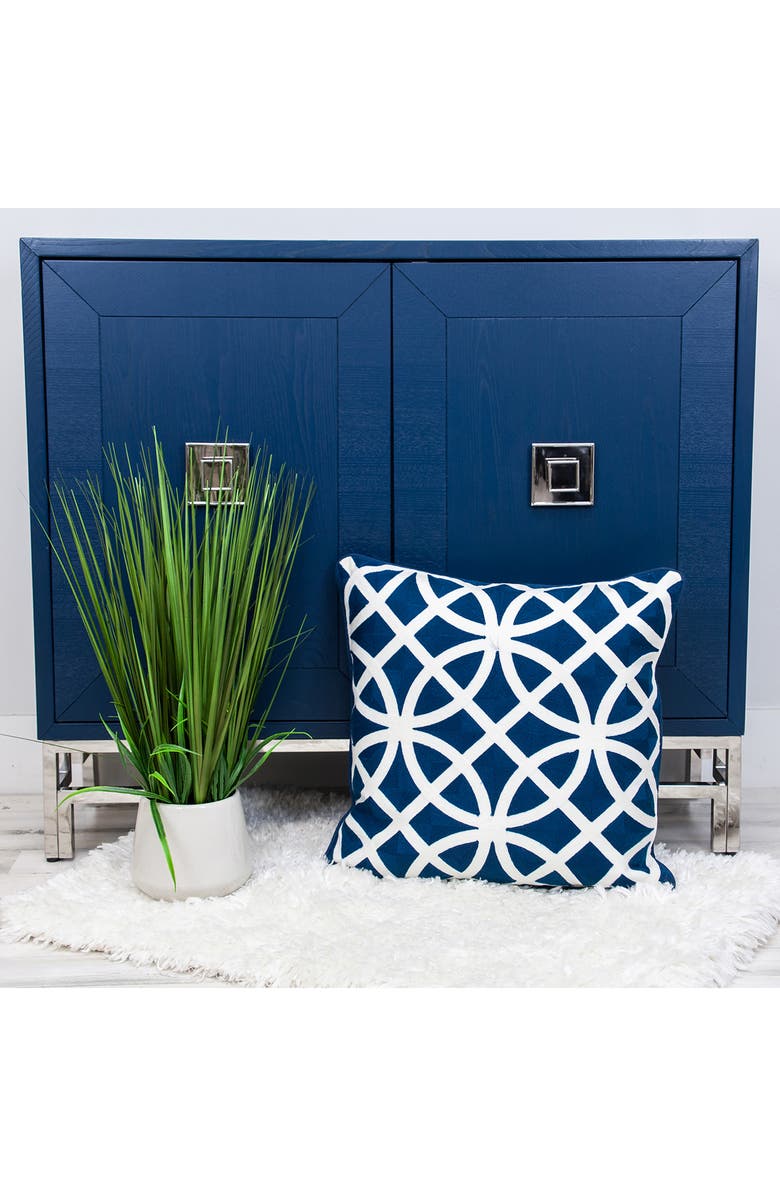 PARKLAND COLLECTION Chano Throw Pillow, Alternate, color, Blue