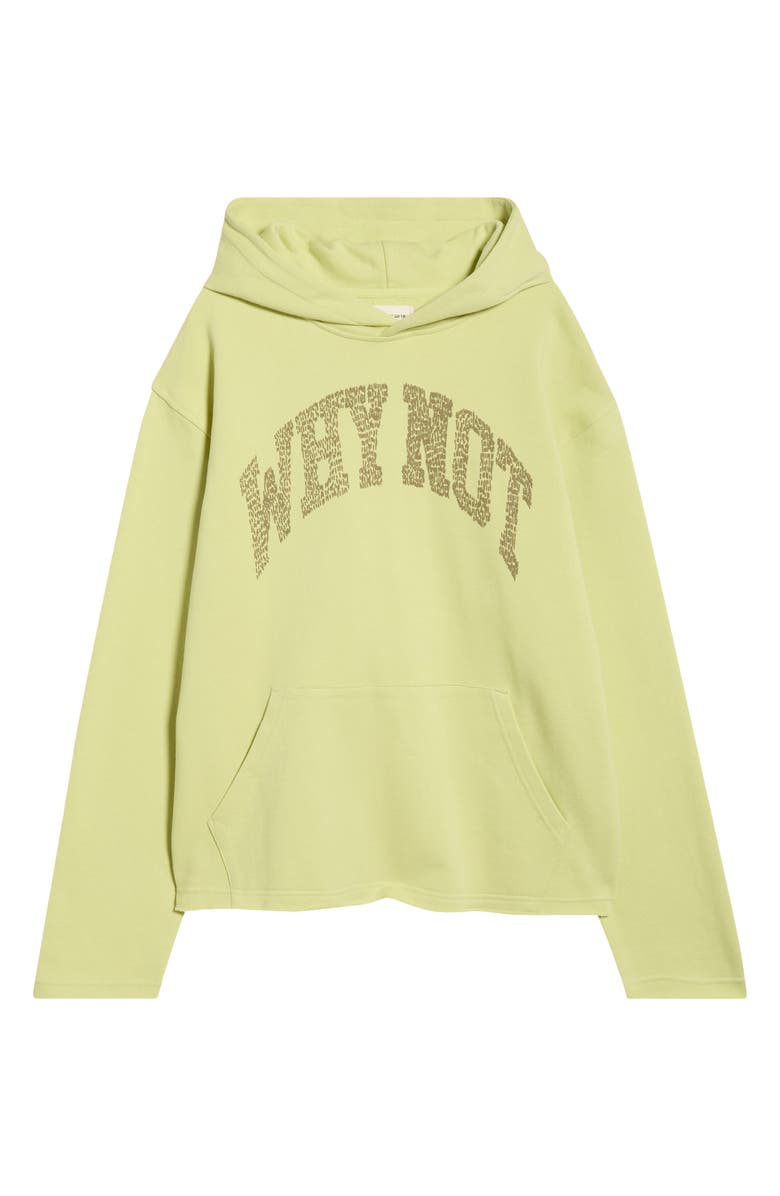HONOR THE GIFT Why Not Graphic Hoodie, Alternate, color, Green