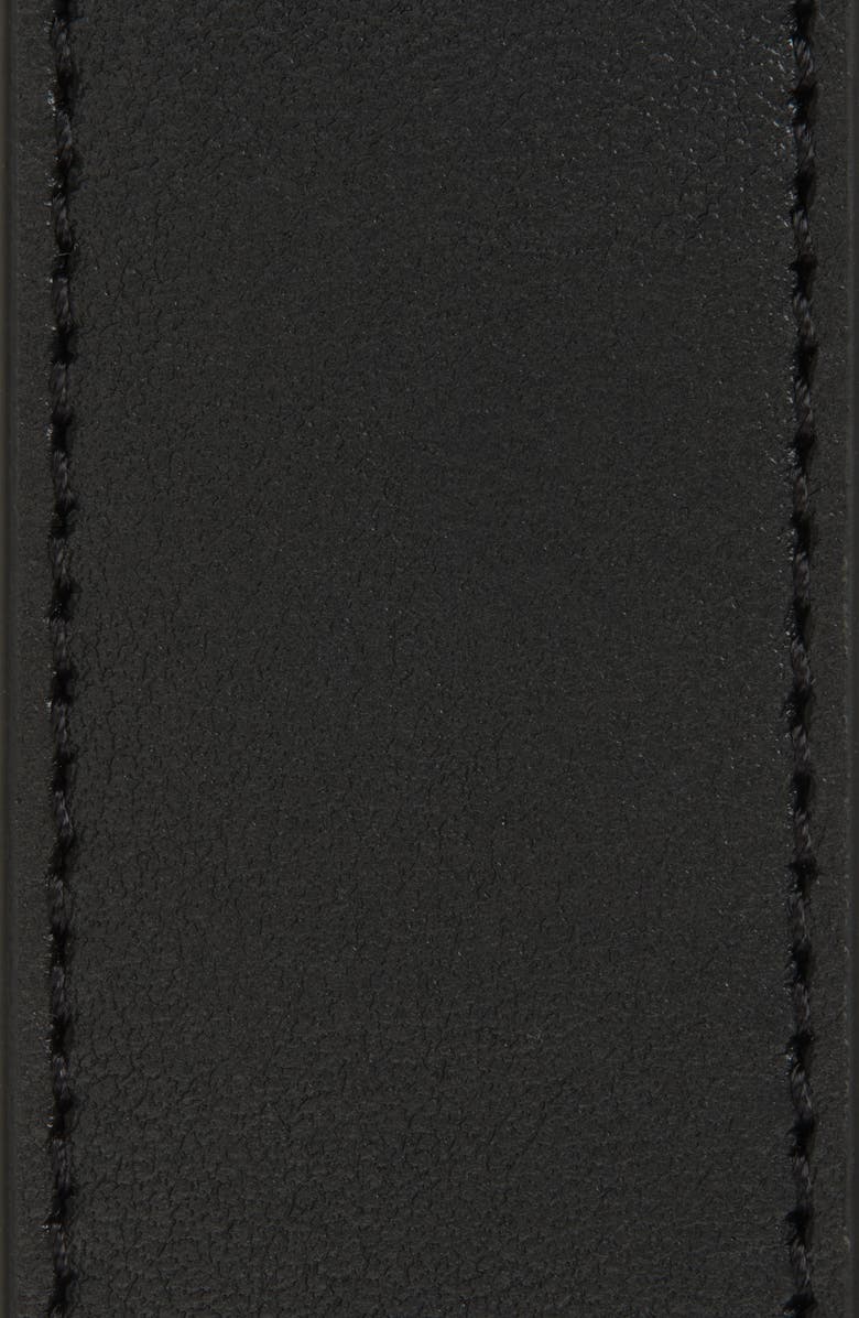 Jacquemus La Ceinture Bambino Leather Belt, Alternate, color, Black