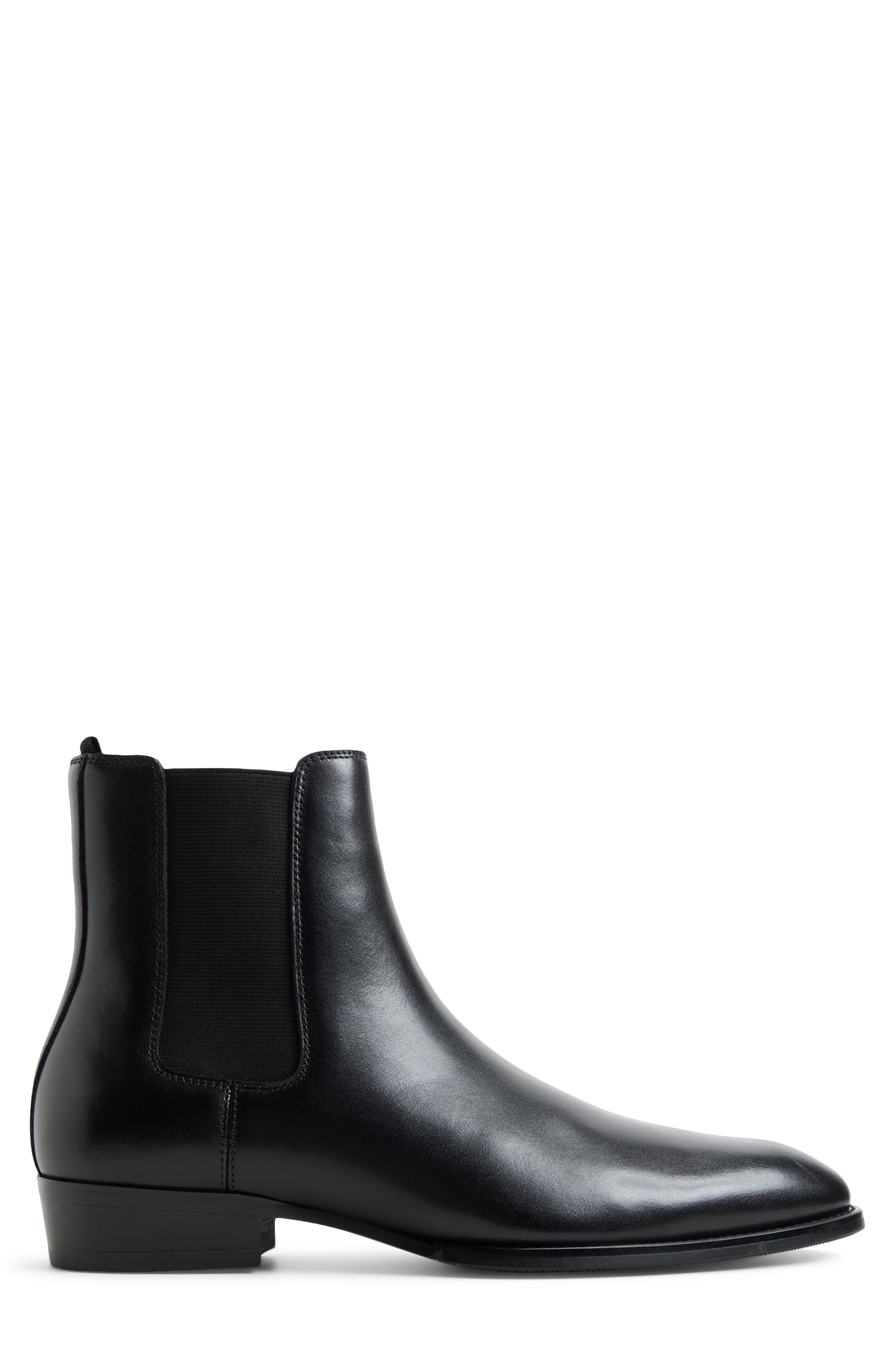 Bert Leather Chelsea Boot, Alternate, color, BLACK COMBO