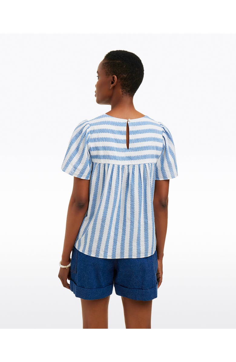 Draper James Flutter Sleeve Top, Alternate, color, 