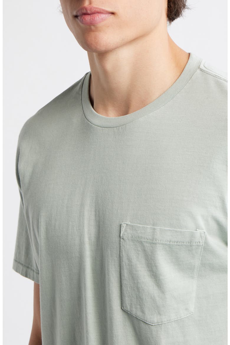 Classic Fit Garment Dye Pocket T-Shirt, Alternate, color, BLUEGREY