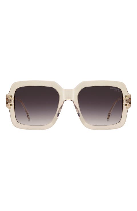 3104/S 55mm Gradient Square Sunglasses