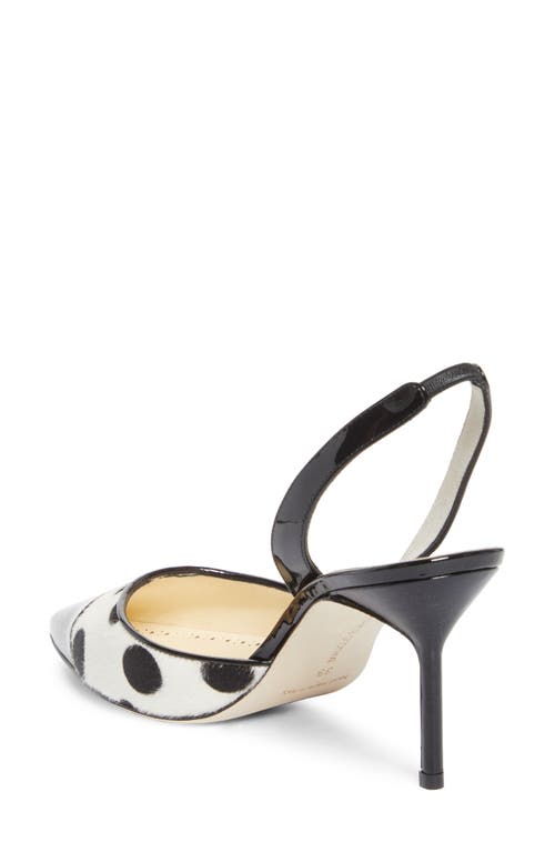 Manolo Blahnik Capsli Pointed Toe Slingback Pump