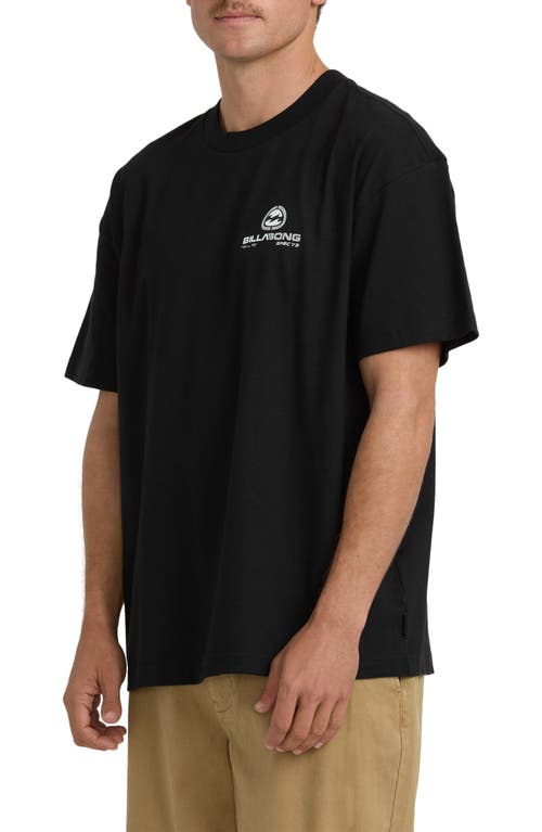 Billabong Bio Wave Og Graphic T-shirt In Black