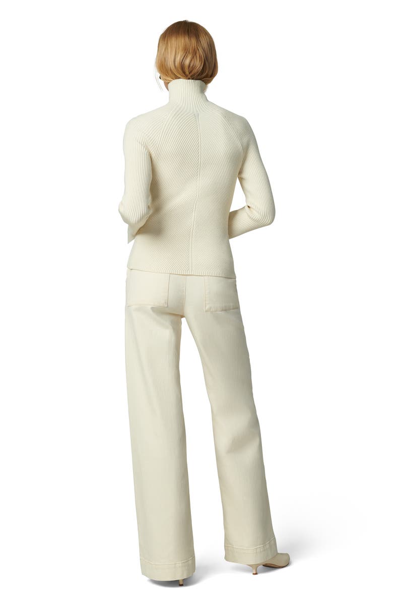 Joe's The Side Zip High Waist Wide Leg Jeans, Alternate, color, 