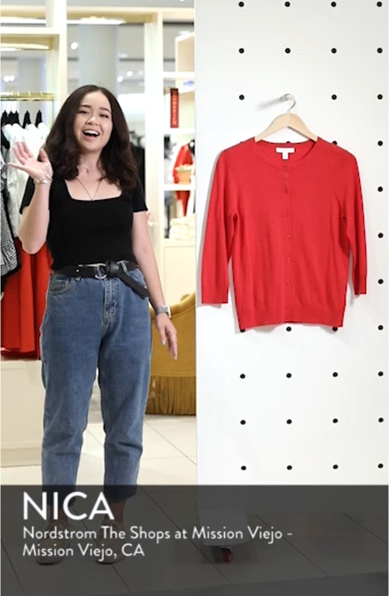 Cotton Blend Cardigan, sales video thumbnail