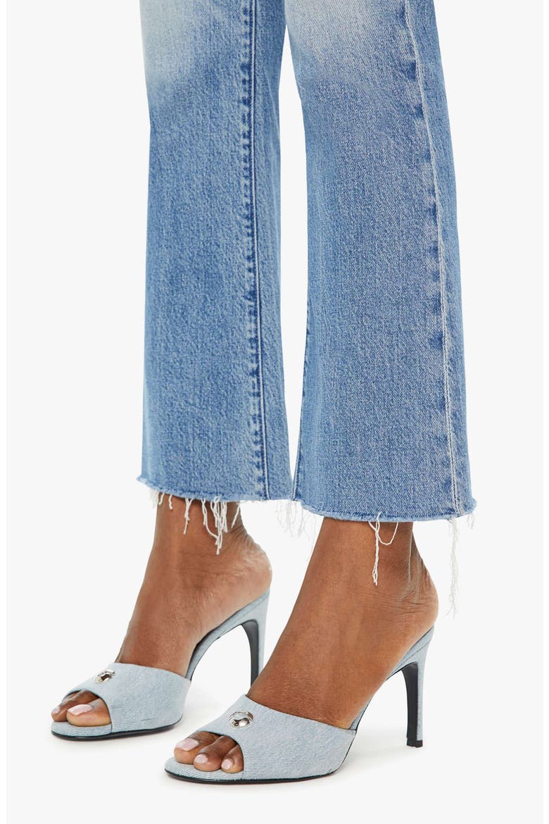 The Outsider Flood Raw Hem Ankle Bootcut Jeans, Alternate, color, ARE WE THERE YET