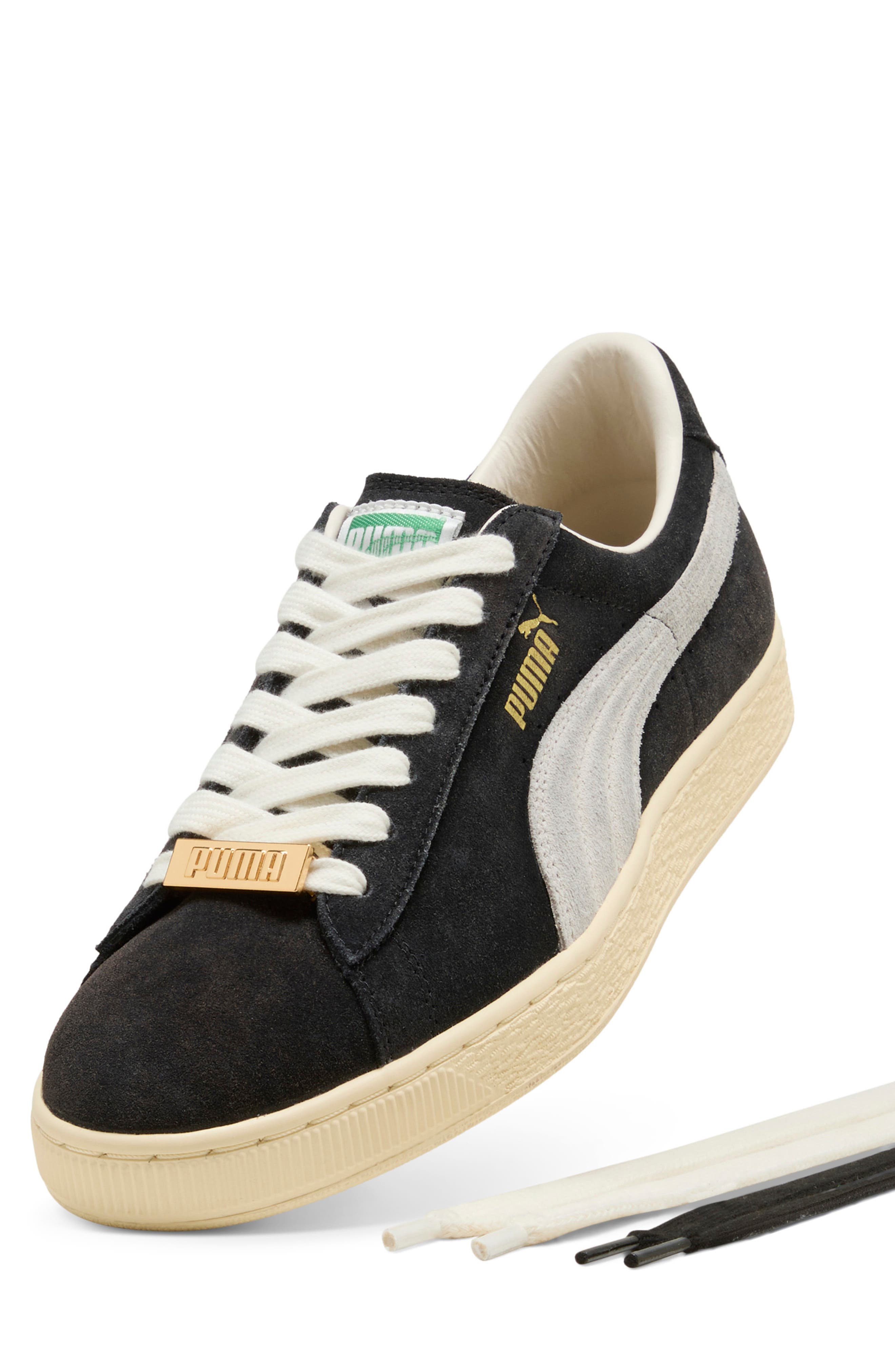 A$AP ROCKY X PUMA Suede Sneaker, Alternate, color, PUMA BLACK/ PUMA WHITE