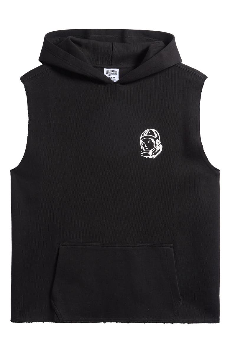 Billionaire Boys Club BB Space Sleeveless Pullover Hoodie, Alternate, color, Black