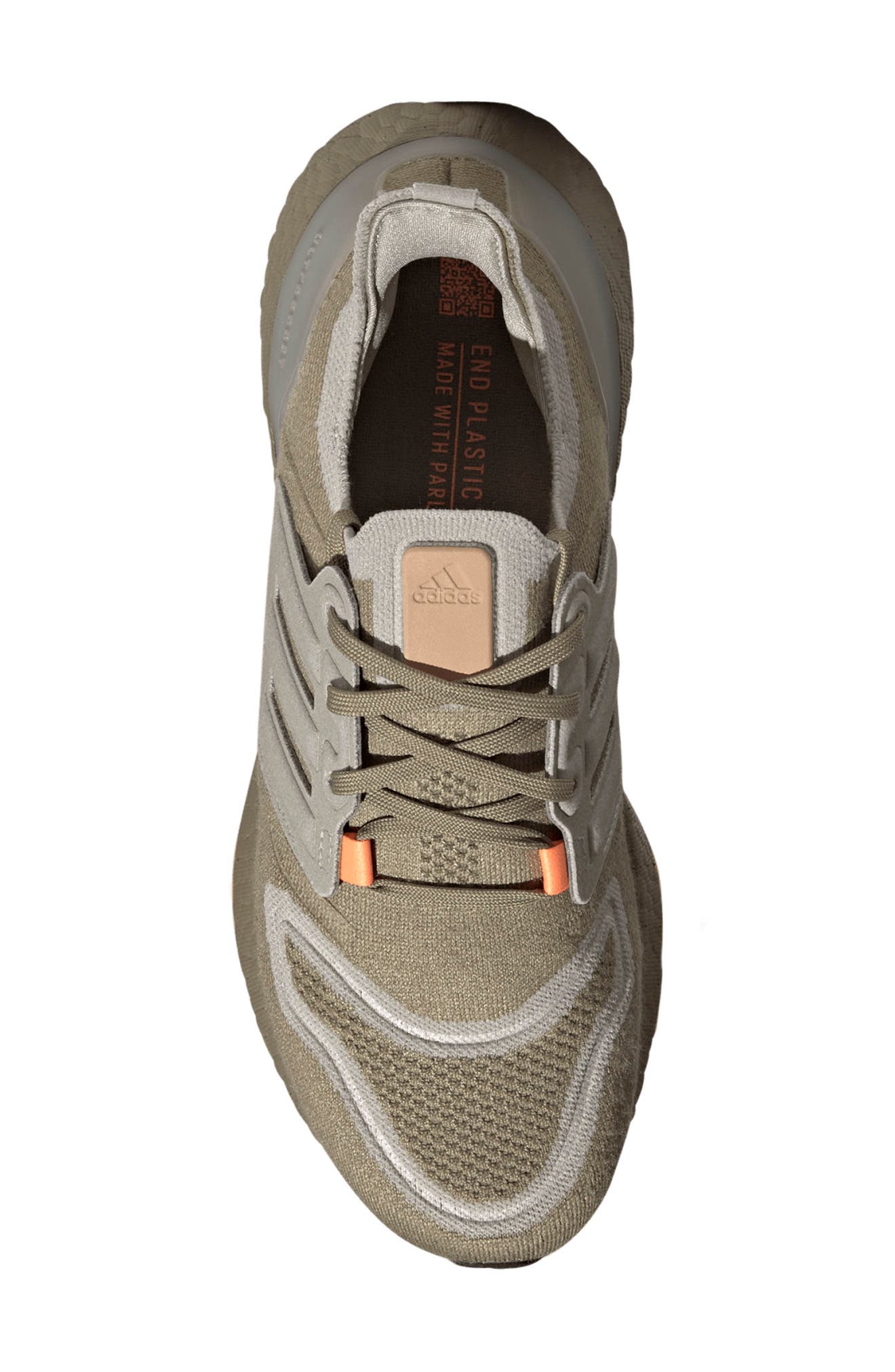 Ultraboost 22 Running Shoe, Alternate, color, ORBIT GREEN/ GREY/ ORANGE