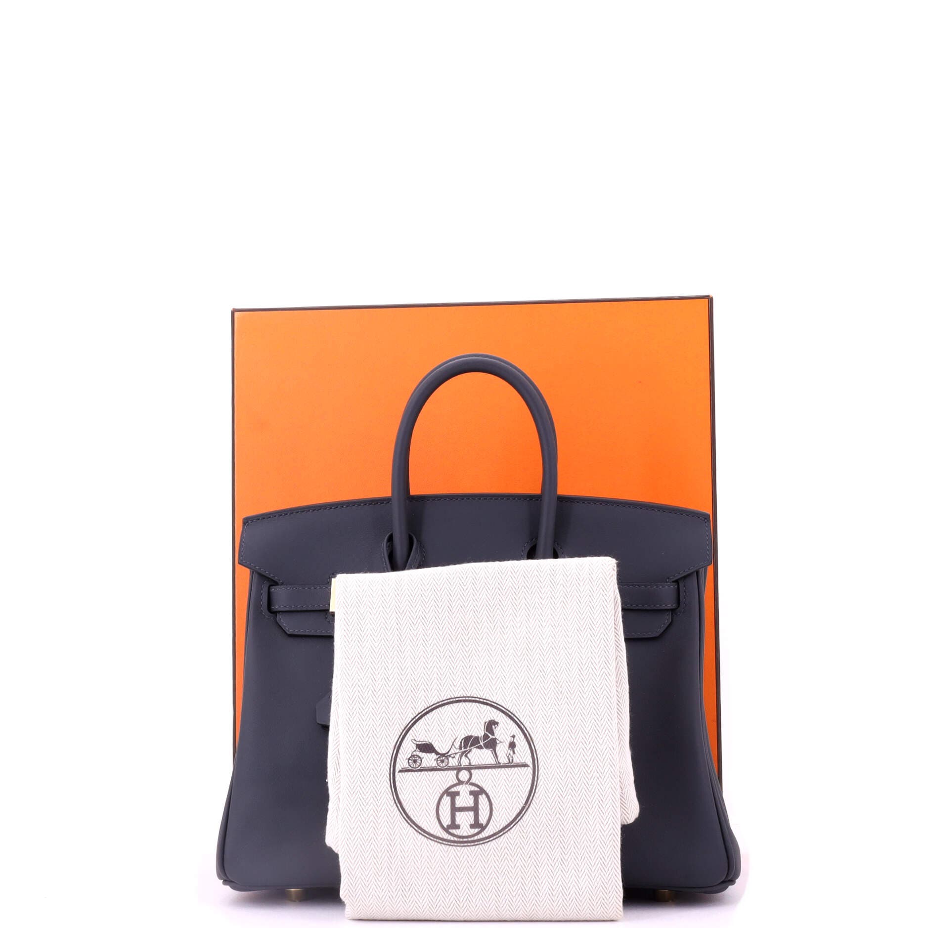 Pre-Owned Hermes Birkin Handbag Grey Swift with Permabrass Hardware 25, Alternate, color, Gris Misty