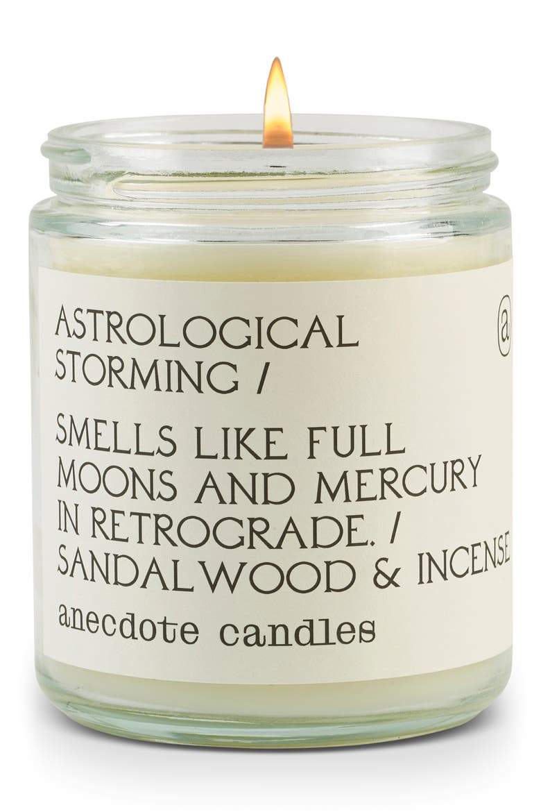 Astrological Storming Candle, Alternate, color, CREAM