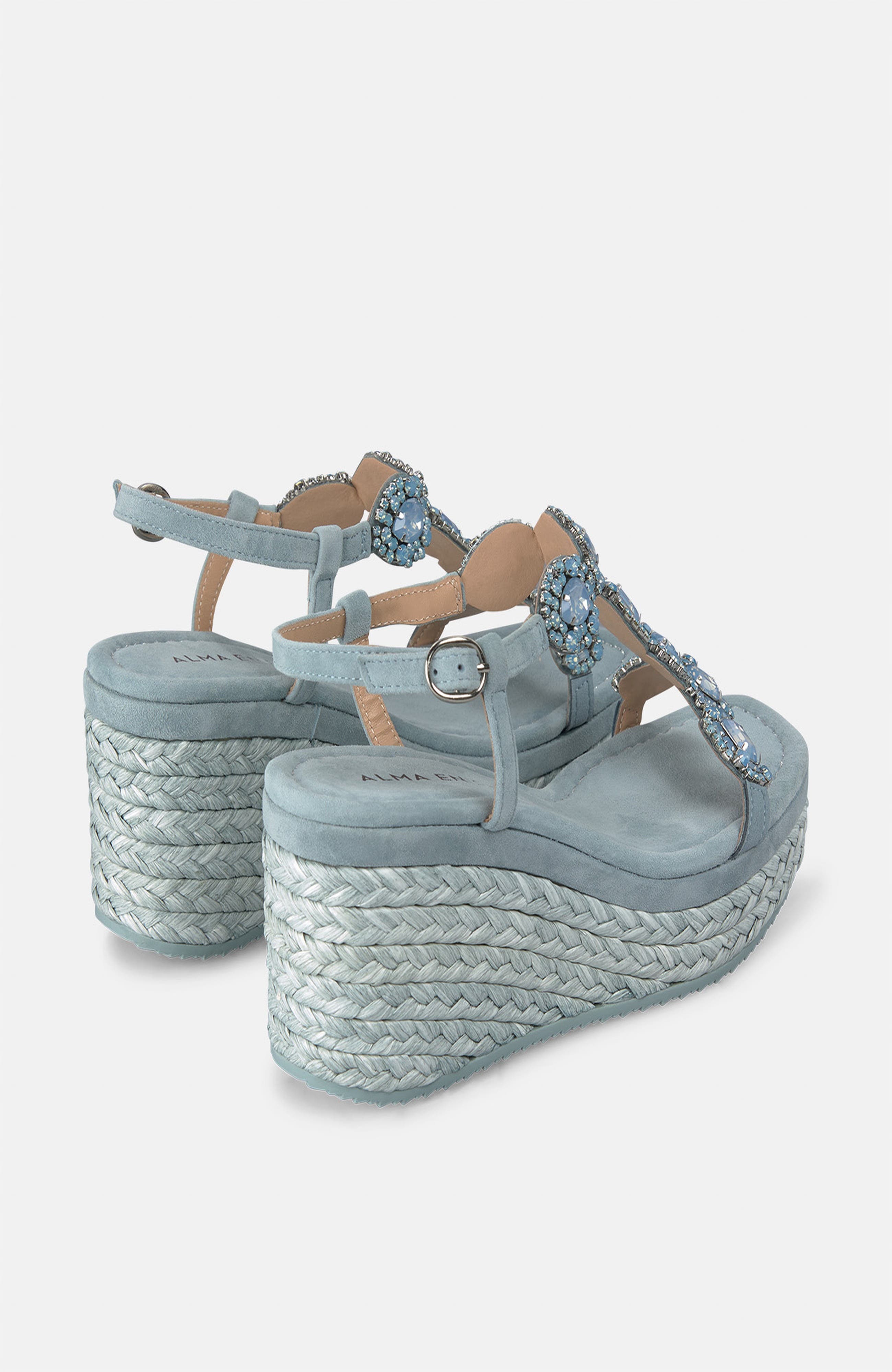 Wedge Pull Jewellery, Alternate, color, Blue
