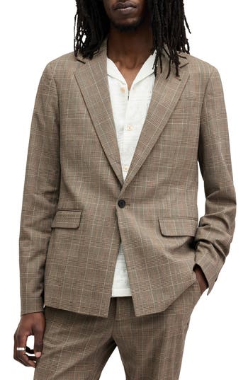 Allsaints Mafrett Sport Coat In Stone Taupe