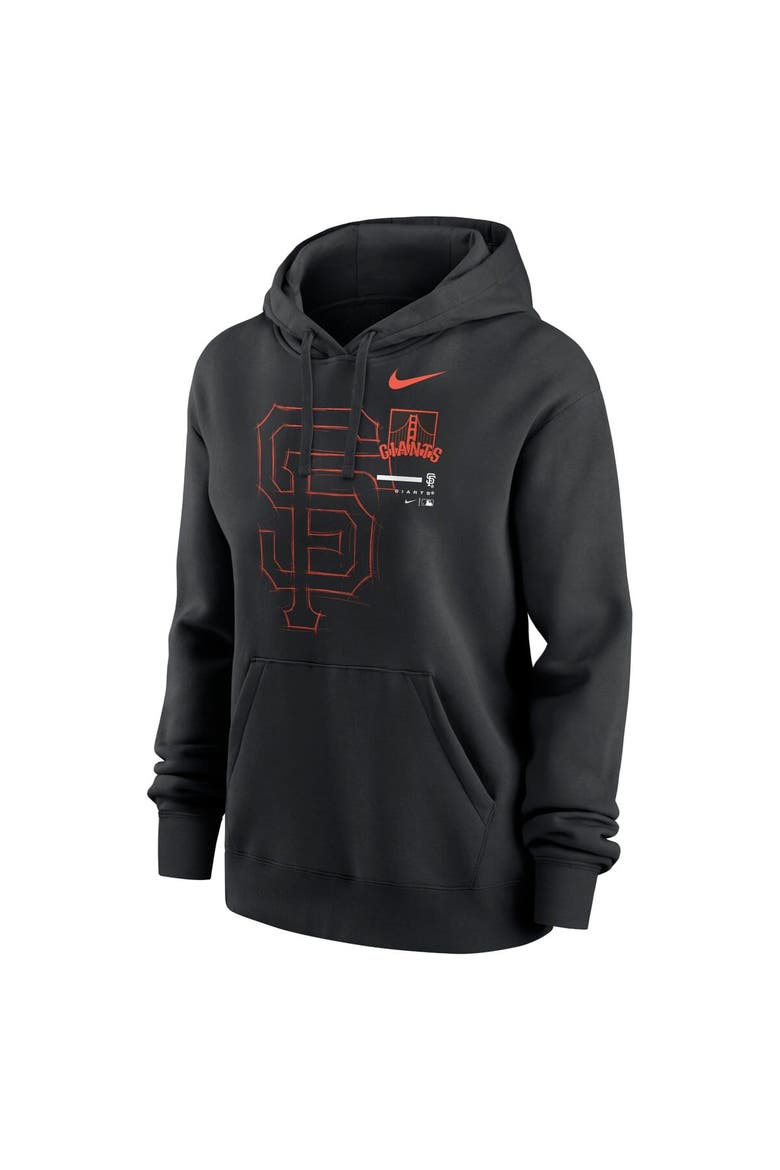 Women's Nike Black San Francisco Giants Big Game Pullover Hoodie, Alternate, color, Black