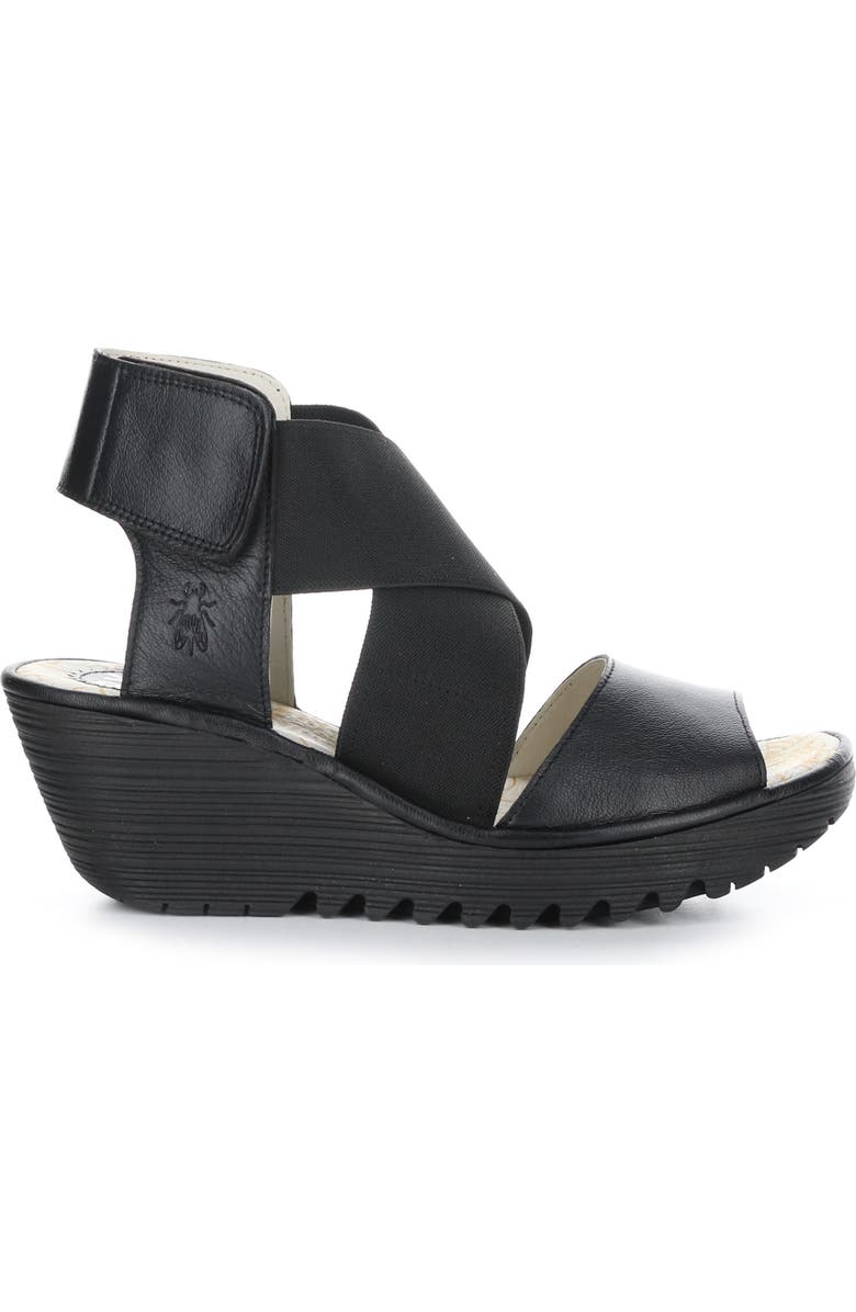 Fly London Yuba Platform Wedge Sandal, Alternate, color,