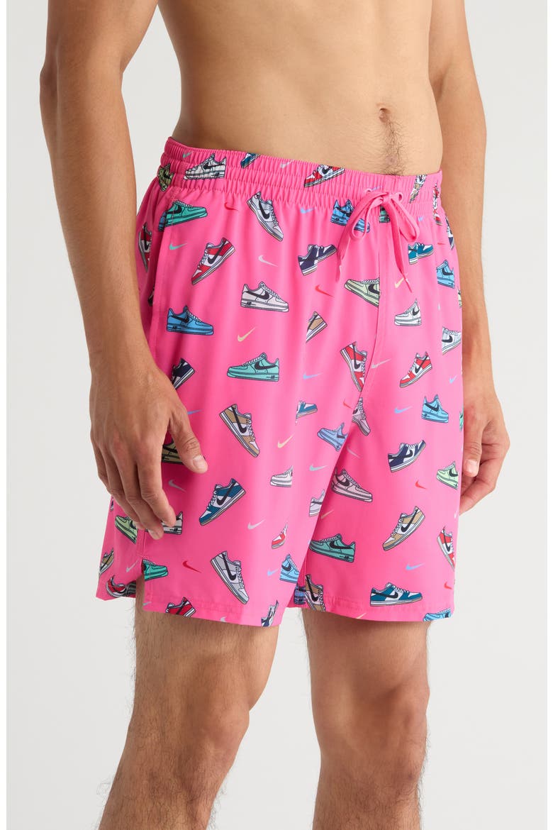 7-Inch Swim Trunks, Alternate, color, PINKSICLE