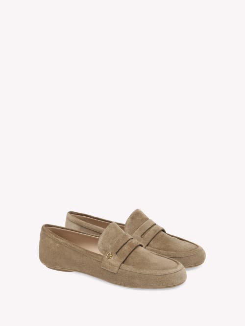 Gianvito Rossi Giorgia Mocassin In Brown Leather