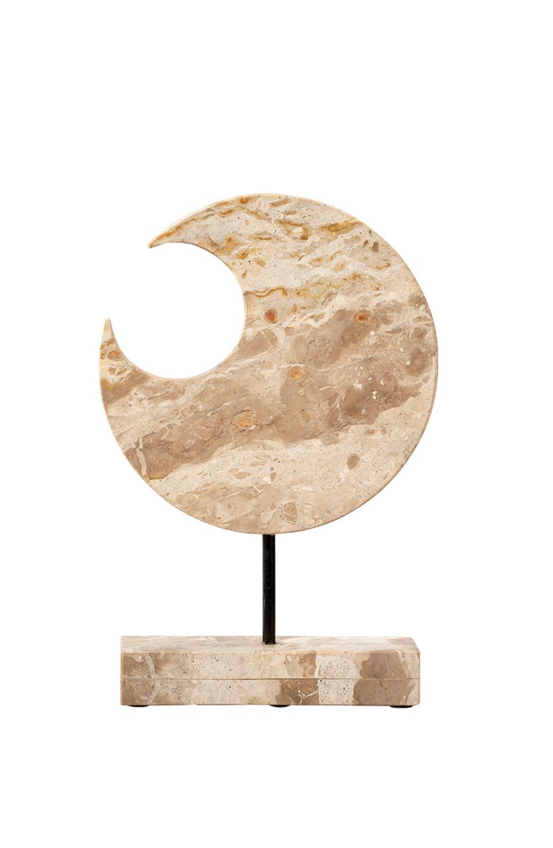 JAMIE YOUNG Crescent Marble Stand, Main, color, Cream