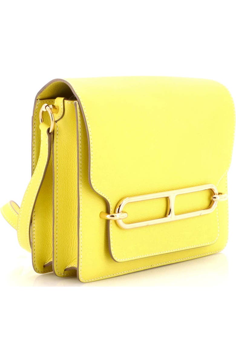 Pre-Owned Hermes Roulis Bag Evercolor 23, Alternate, color, Lime