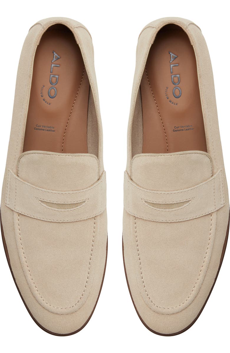 ALDO Journey Penny Loafer, Alternate, color, Medium Beige