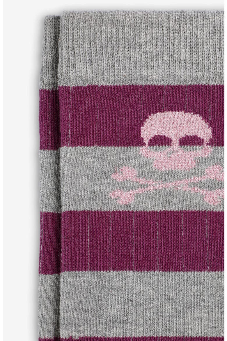 H Stripes L Socks Girls, Alternate, color, Grey