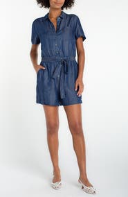 Liverpool Los Angeles Short Sleeve Romper