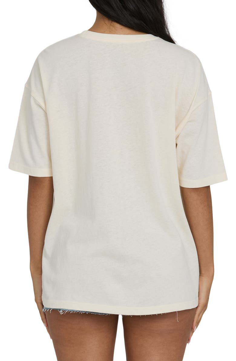 Billabong Forever Dawn Graphic Cotton T-Shirt, Alternate, color, White Cap