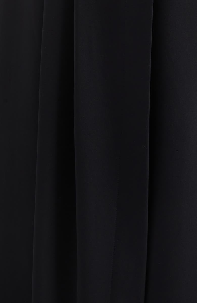 Ramy Brook Faux Wrap Maxi Skirt, Alternate, color, Black