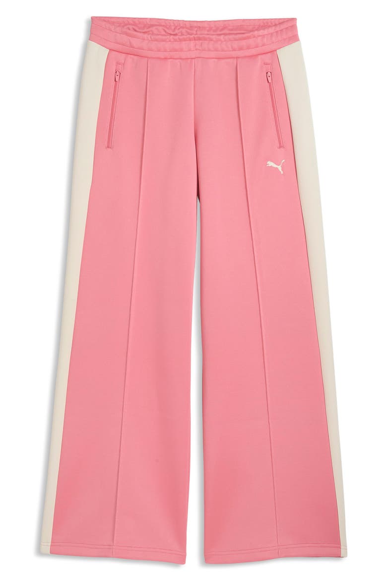T7 Low Rise Track Pants, Main, color, WILD PINK