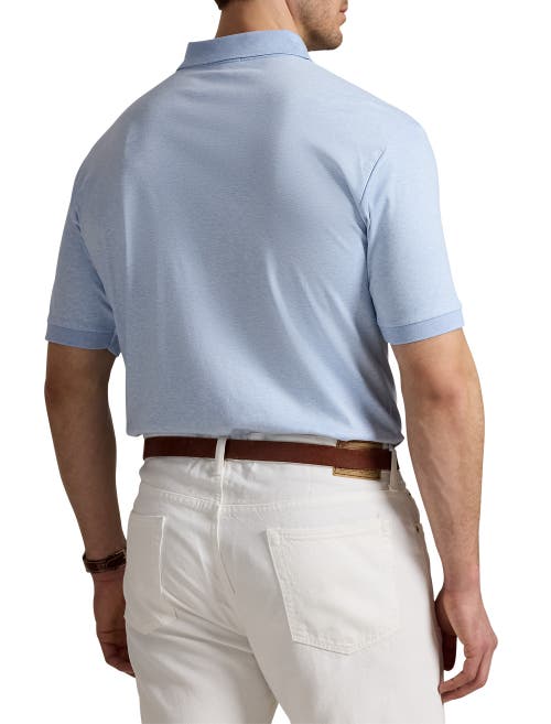 Polo Ralph Lauren Men's Big & Tall Classic Fit Soft Cotton Polo In Blue