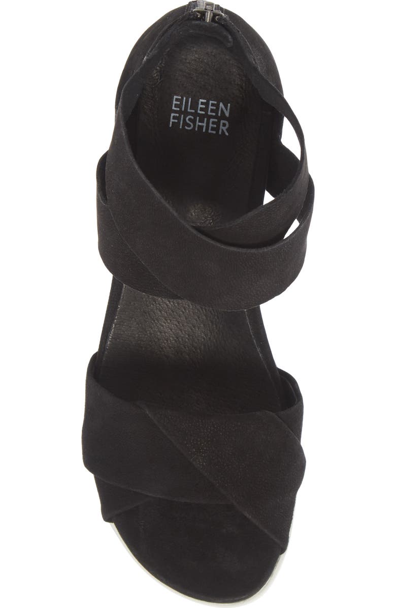 Eileen Fisher Viv Wedge Sandal, Alternate, color,