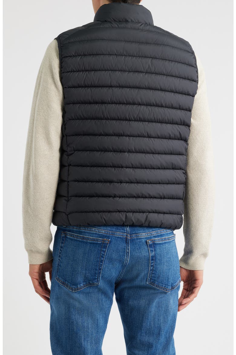 Rhus Water Resistant Puffer Vest, Alternate, color, BLACK