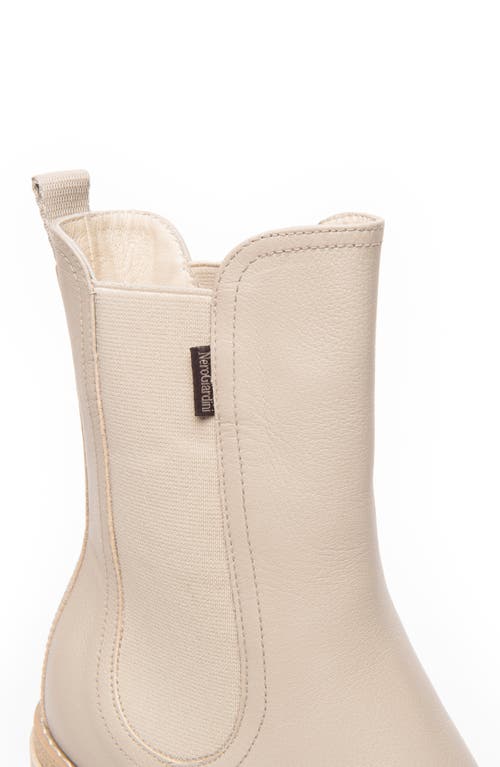 Nerogiardini Calfskin Chelsea Ankle Boots In Sand