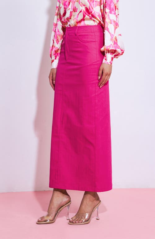 Flying Tomato Pencil Midi Skirt In Pink